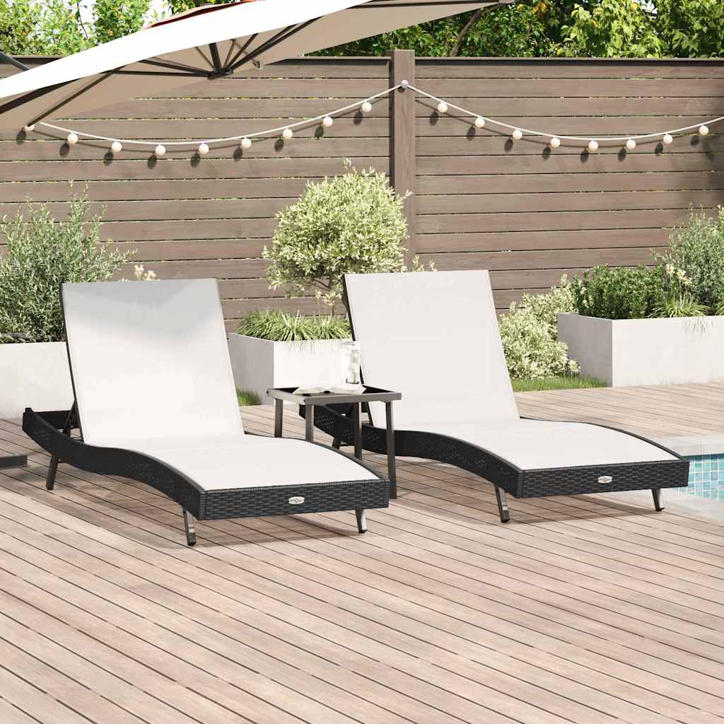 Solstol 3 Dele 197 X 70 X 82 Cm Polyrattan