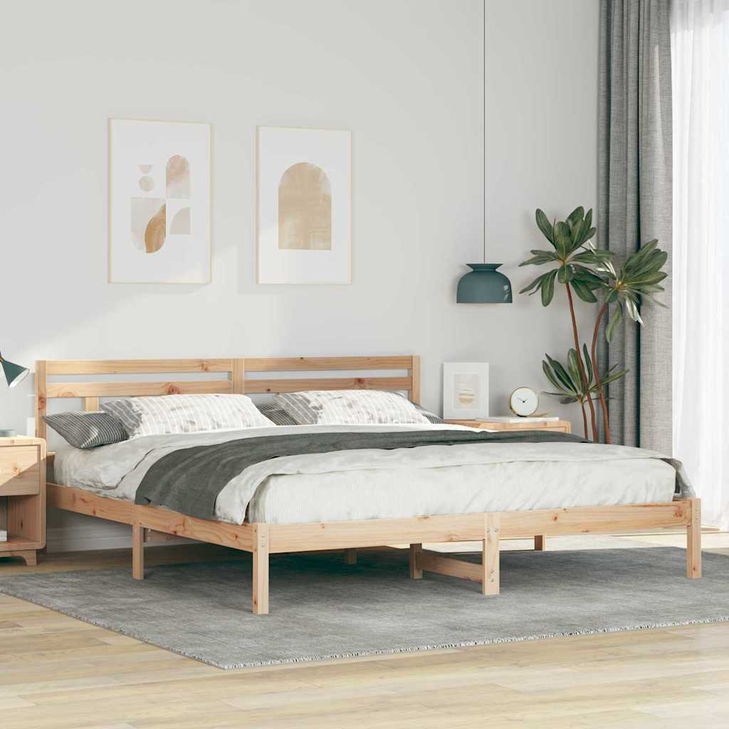 Sengestel Massiv Fyrretræ - Variant 872362