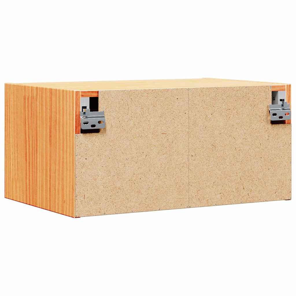 Sengebord 2 Pcs Gyldenbrun 50 X 32,5 X 24 Cm Massivt Fyrretræ - Billede 8