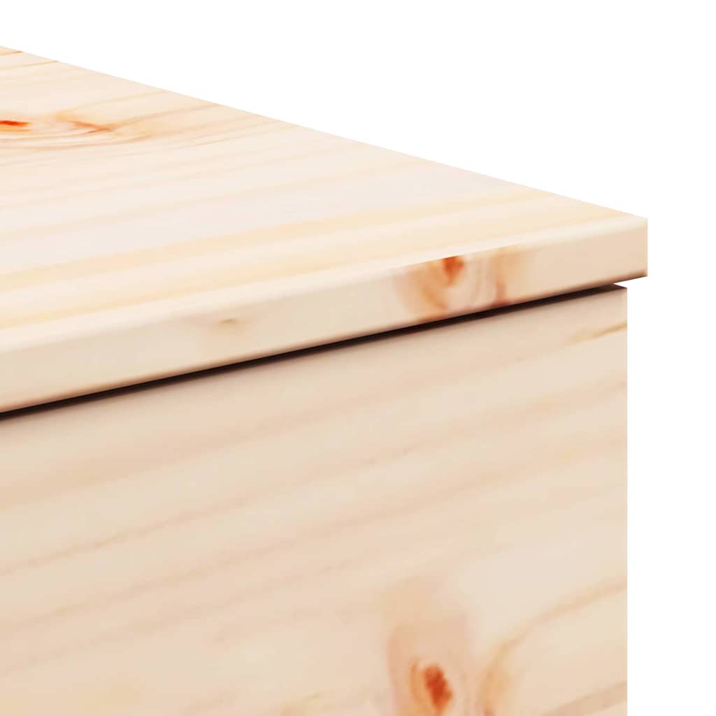 Sengebord 2 Pcs Brun 37 X 35 X 18,5 Cm Massivt Fyrretræ - Billede 10