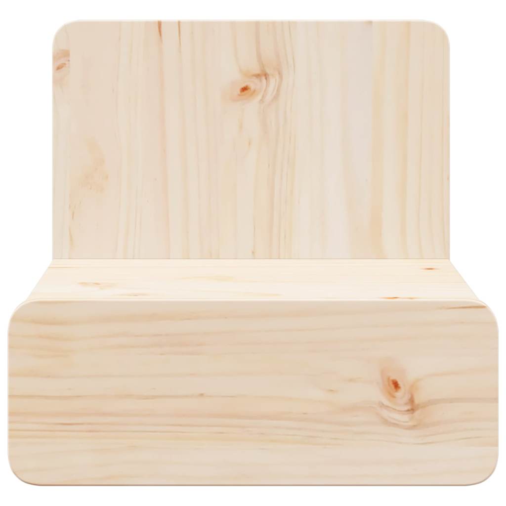 Sengebord Med Skuffe Brun 44 X 32.5 X 40 Cm Massivt Fyrretræ - Billede 6