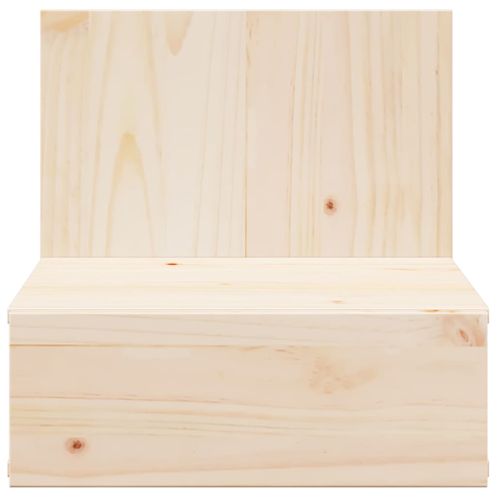 Sengebord Med Skuffe Brun 42 X 32,5 X 40 Cm Massivt Fyrretræ - Billede 6