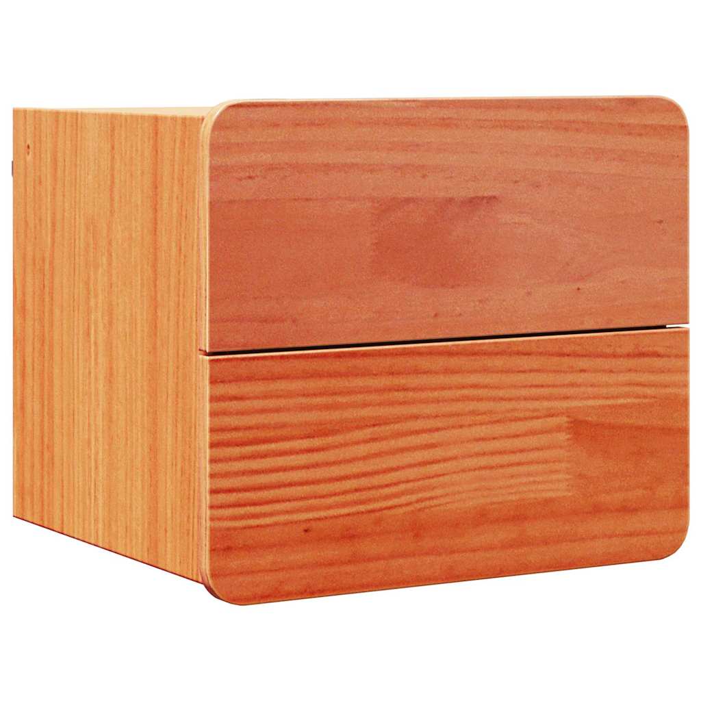 Sengebord Gyldenbrun 39 X 34 X 33 Cm Massivt Fyrretræ - Billede 2