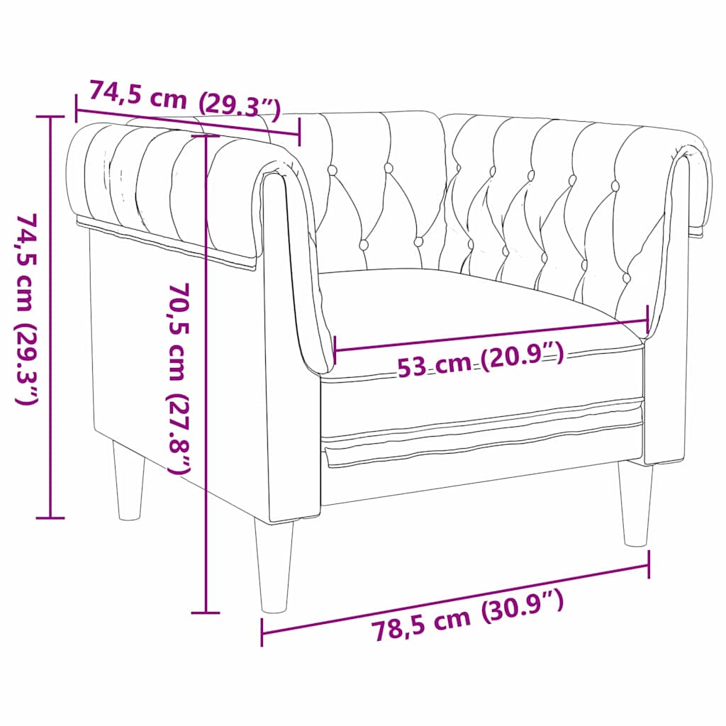 Sofa Sæt Mørkegrå Stof - Billede 11