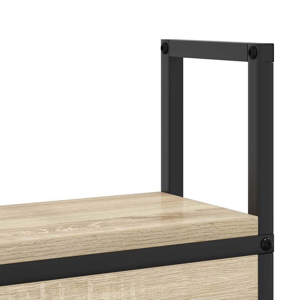 Opbevaringshovedgavl Sonoma-eg 90 Cm Konstrueret Træ - Billede 8
