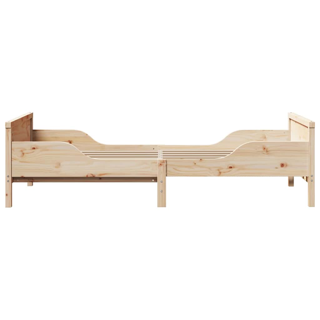 Udvidelig Sengestel Til Børn Other Brun 80 130 / 165 / 200 Cm - Billede 7