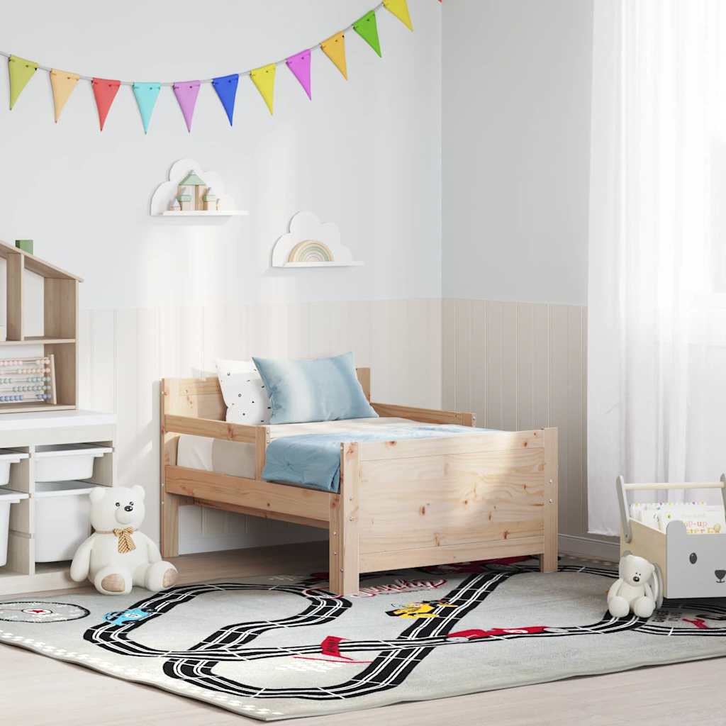 Udvidelig Sengestel Til Børn Other Brun 80 130 / 165 / 200 Cm - Billede 5