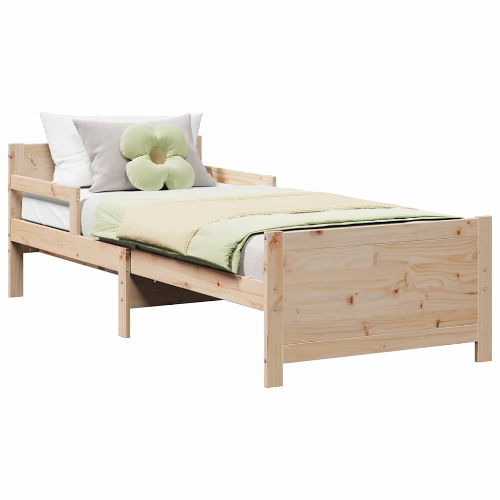 Udvidelig Sengestel Til Børn Other Brun 80 130 / 165 / 200 Cm - Billede 3