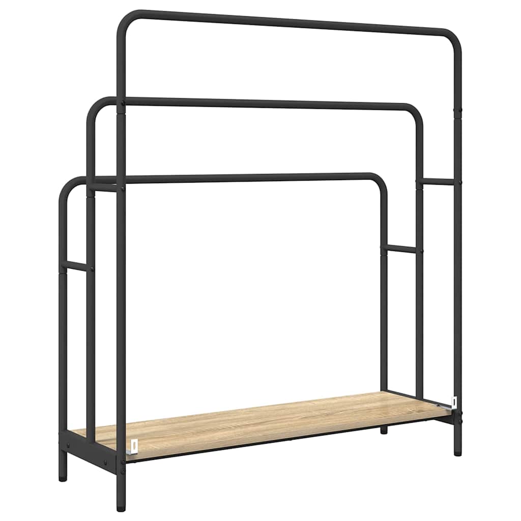 Tøjstativ Sonoma-eg 90 X 30 X 100.5 Cm Konstrueret Træ - Billede 7