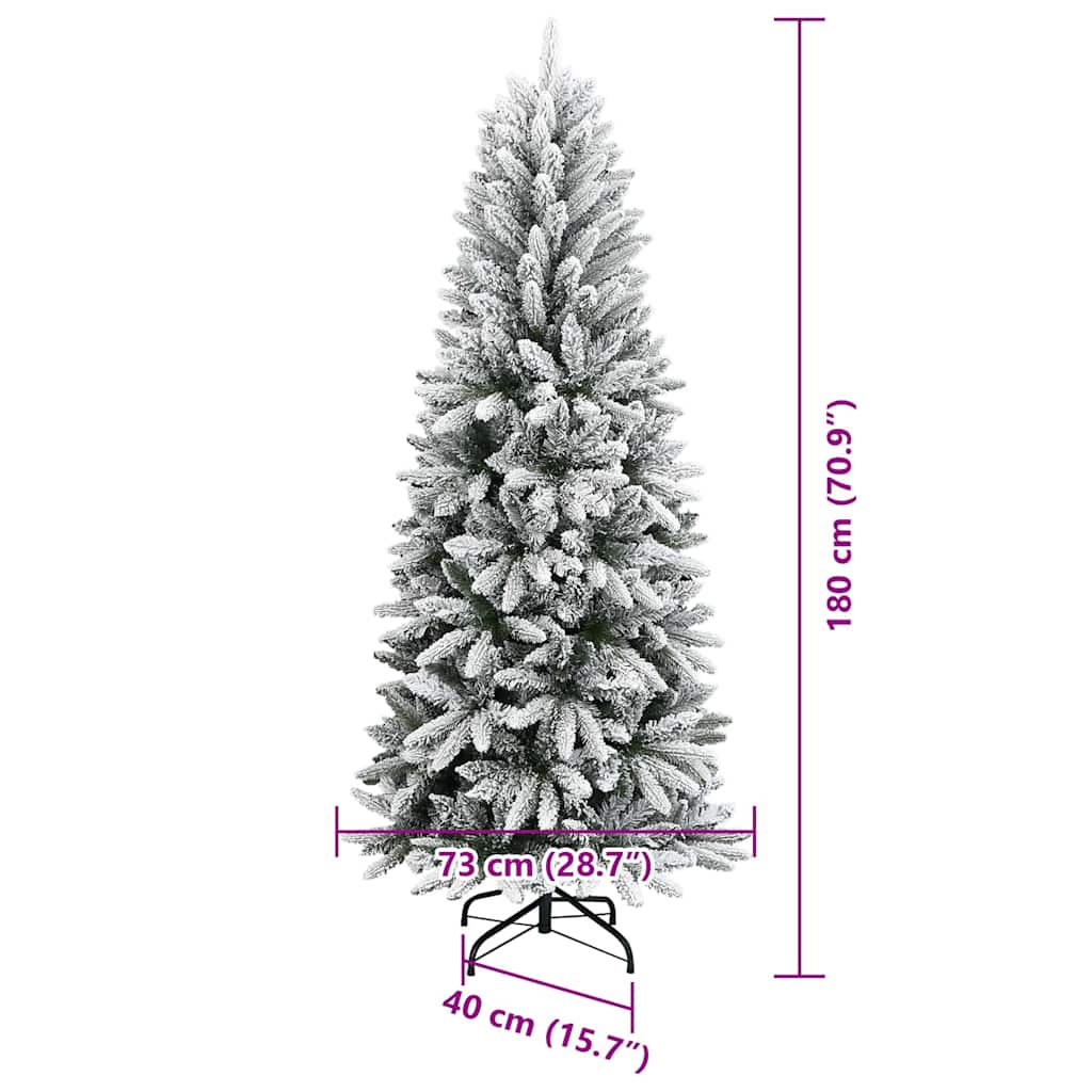 Kunstigt Juletræ 180 Cm Pvc Og Plast Og Stål Og Pe - Billede 16