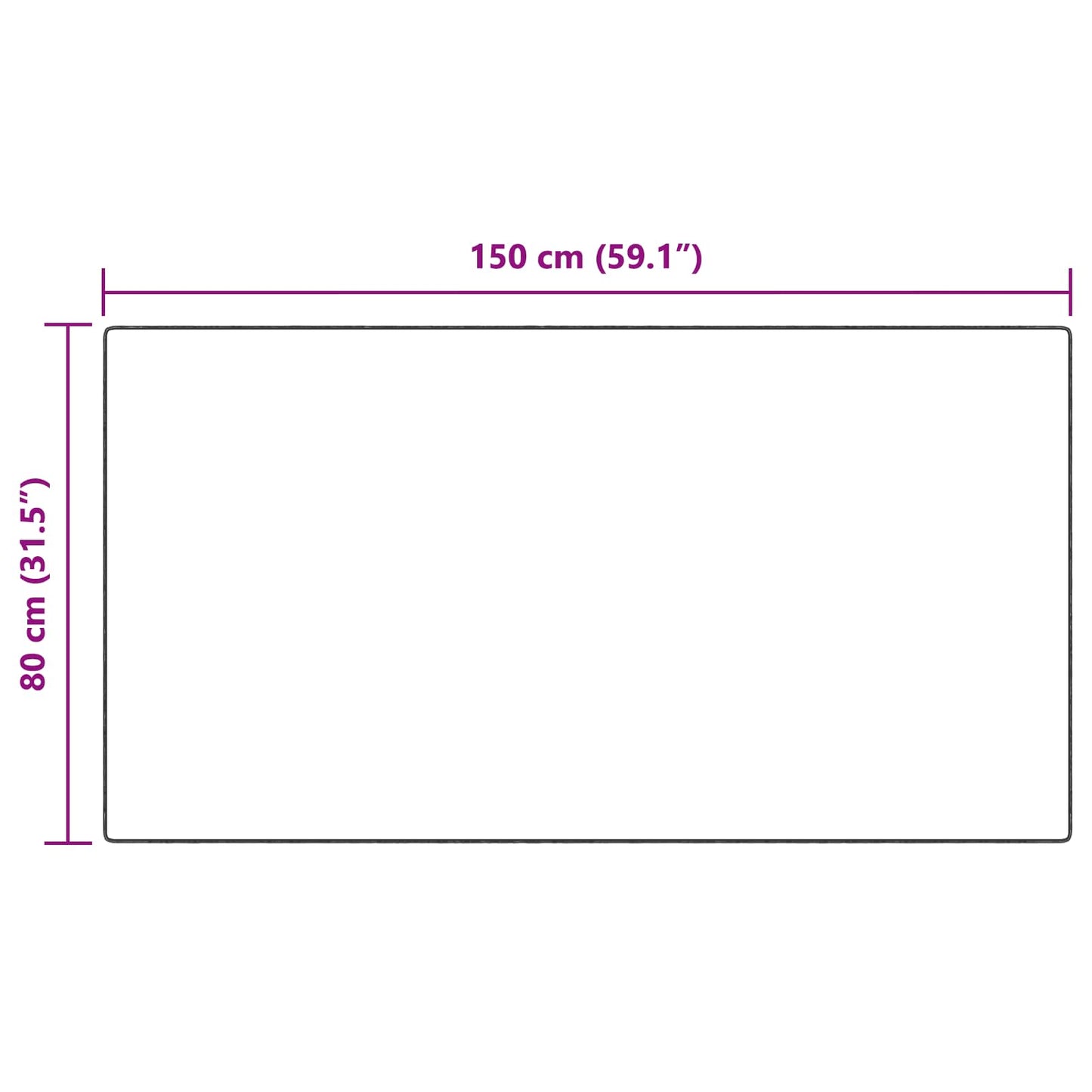 Fuskobbel Lammeskindstæppe Tafalla Antracit 80 X 150 Cm - Billede 10