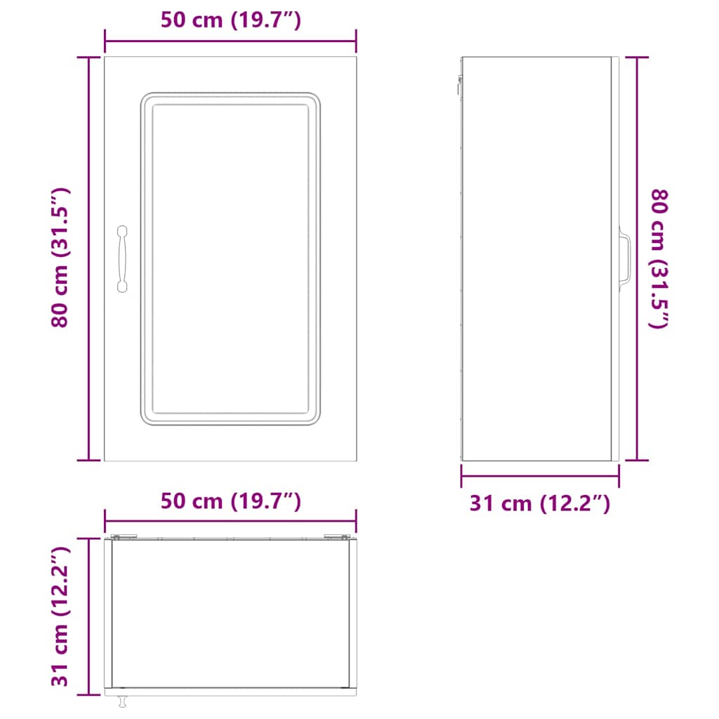 Panel Til Opvaskemaskine Kalmar 50 X 31 X 80 Cm - Billede 13