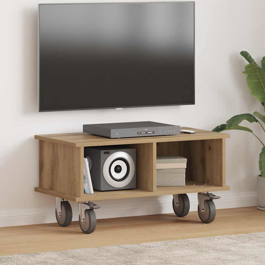 Tv-bord Konstrueret Træ