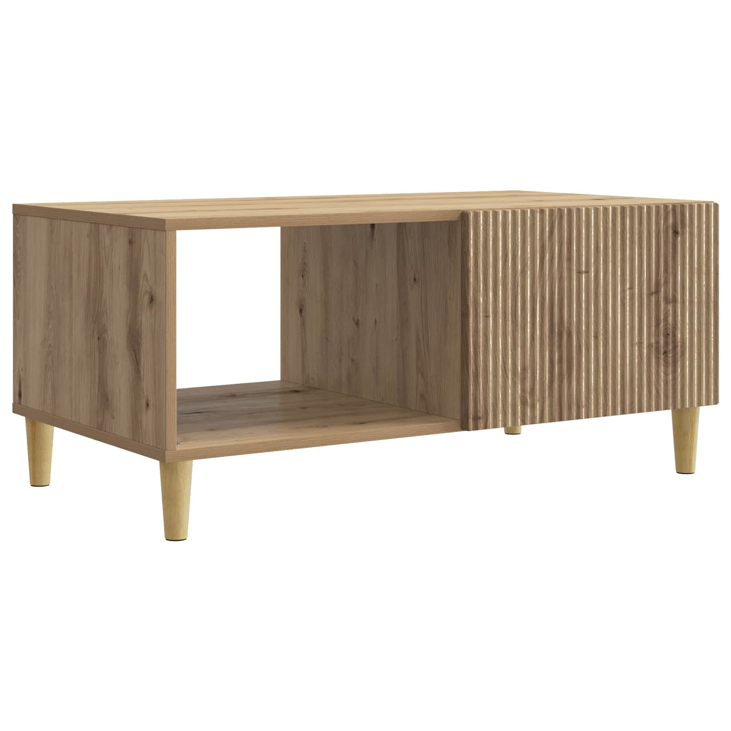 Sofabord 90 X 50 X 40 Cm Konstrueret Træ