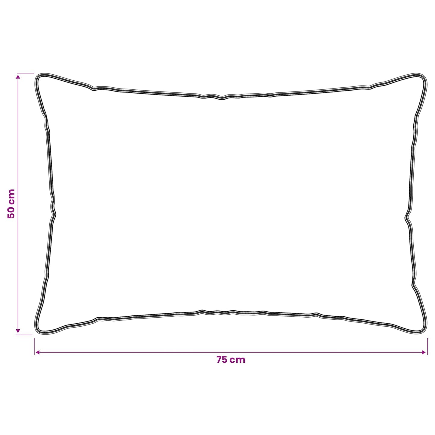 Hovedpude 50 X 75 Cm Bambusfiber - Billede 7