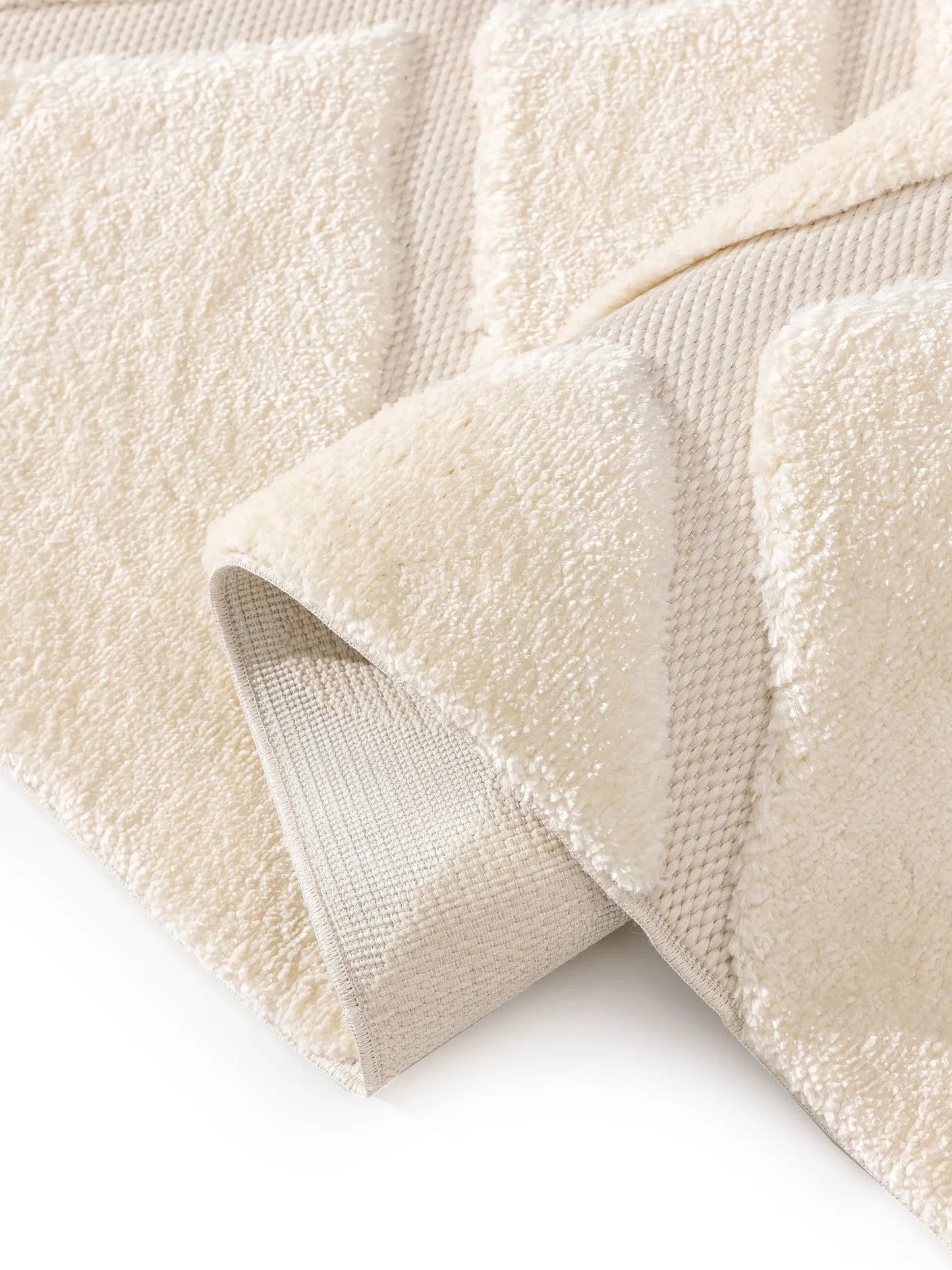 LUNA Creme Tæppe - Billede 5