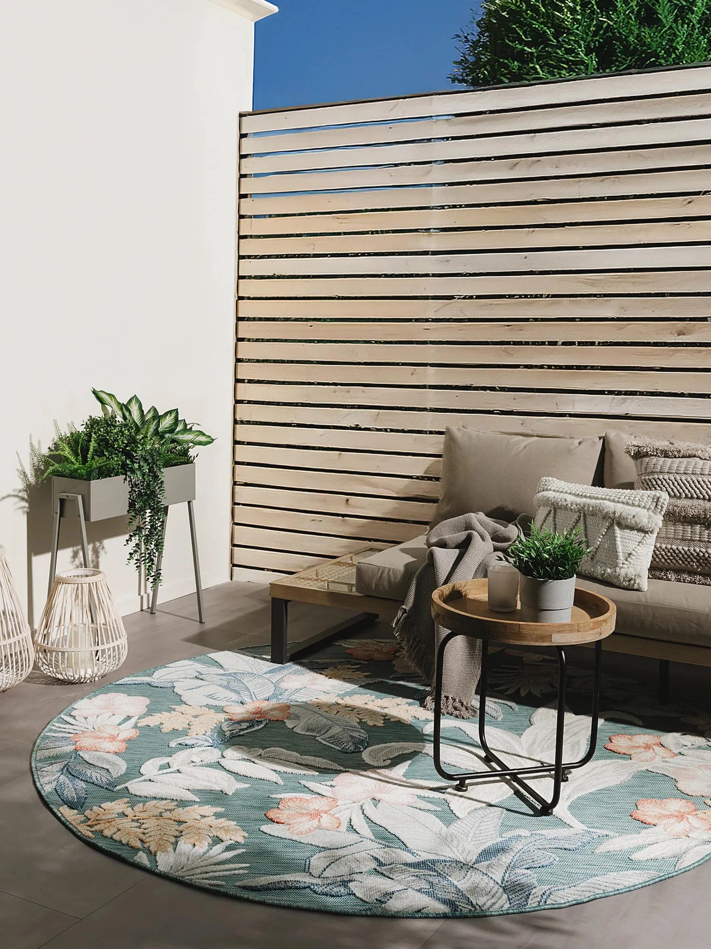 ALBA Flerfarvet Indendørs- Og Udendørs Tæppe