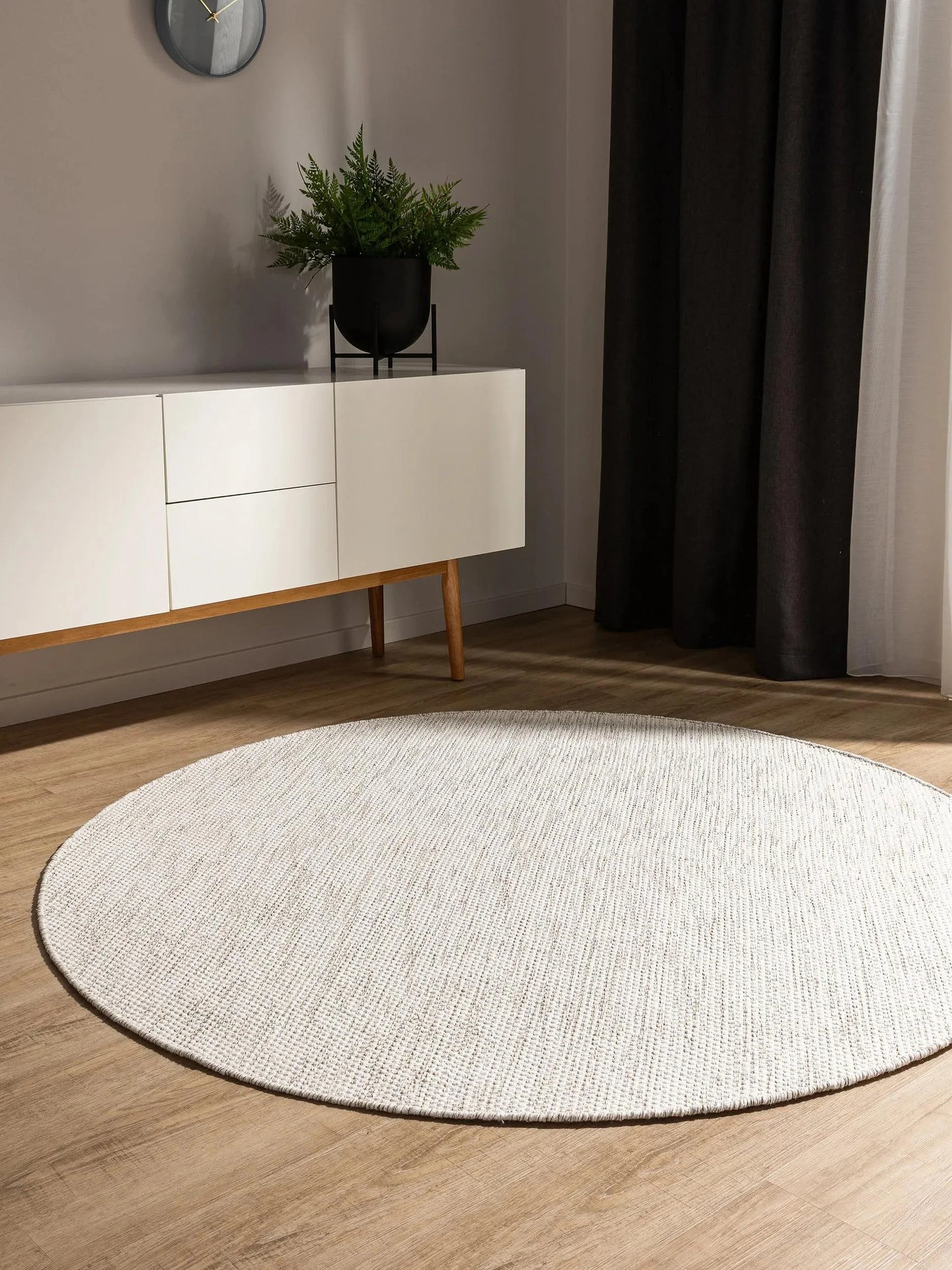 DUKE Creme Bomuld Tæppe