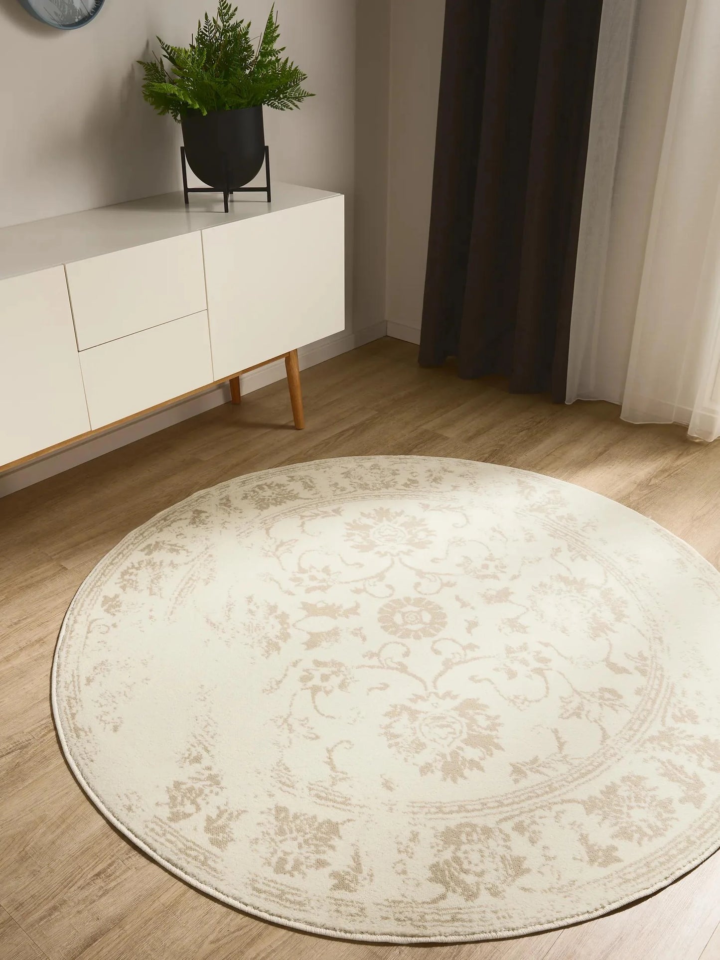 KIRA Creme/Beige Tæppe