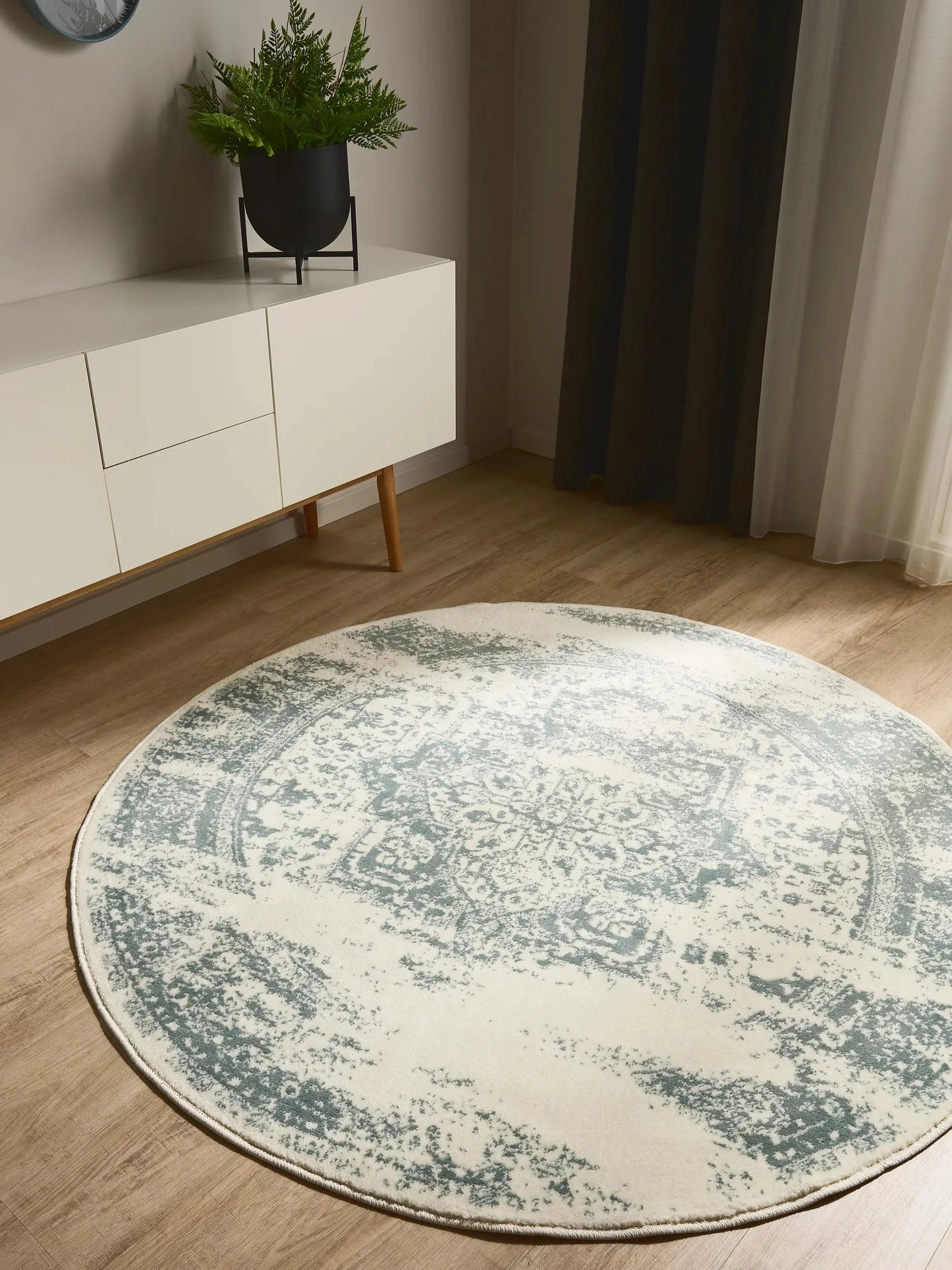 KIRA Creme/Mint Tæppe