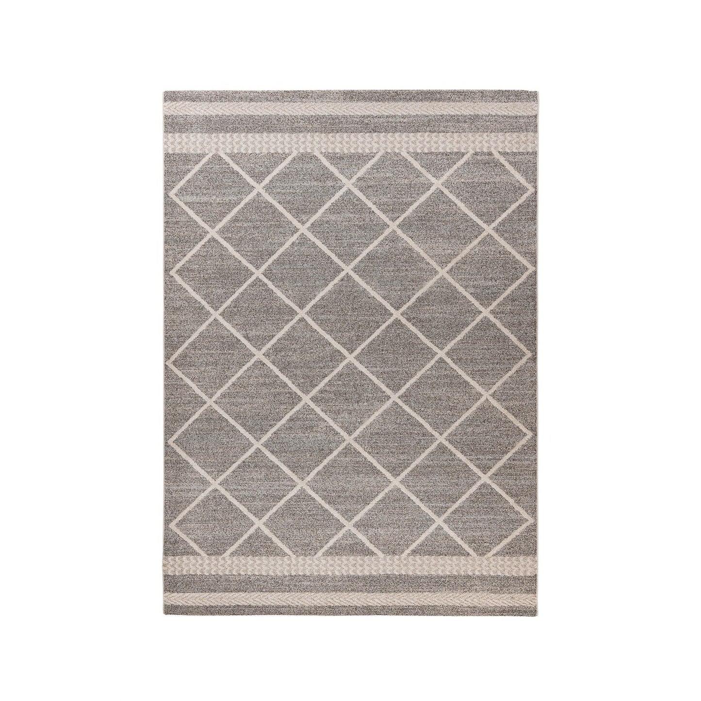 Rhombus 225 Tæppe Grafisk Design I Kort Luv - Variant 95OGX-160-230