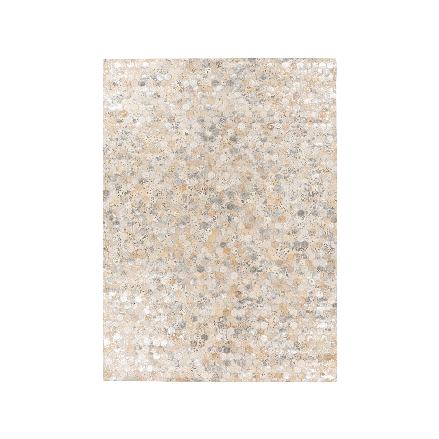 Lavin 1025 LæderTæppe I Patchwork Udtryk - Variant CS282-120-170