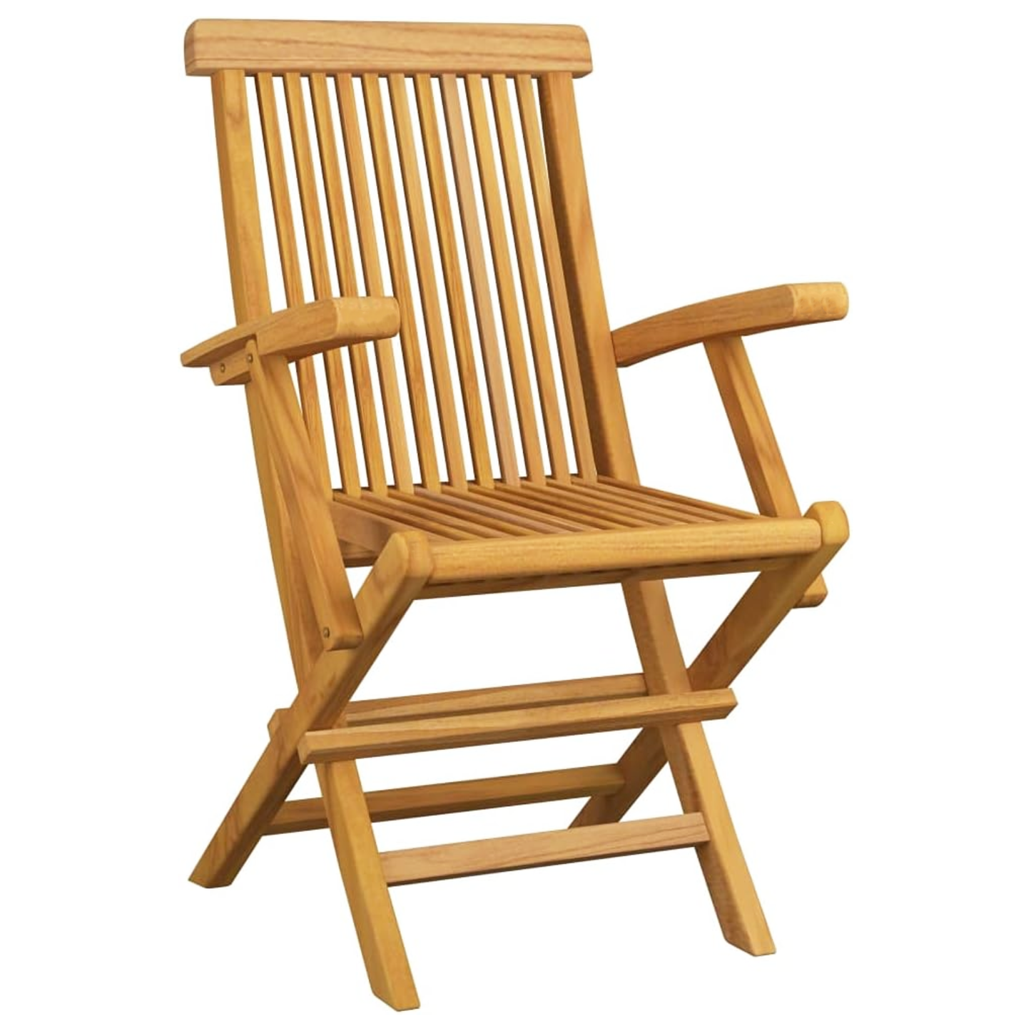 7 Stk Have Spisesæt Solid Træ Teak