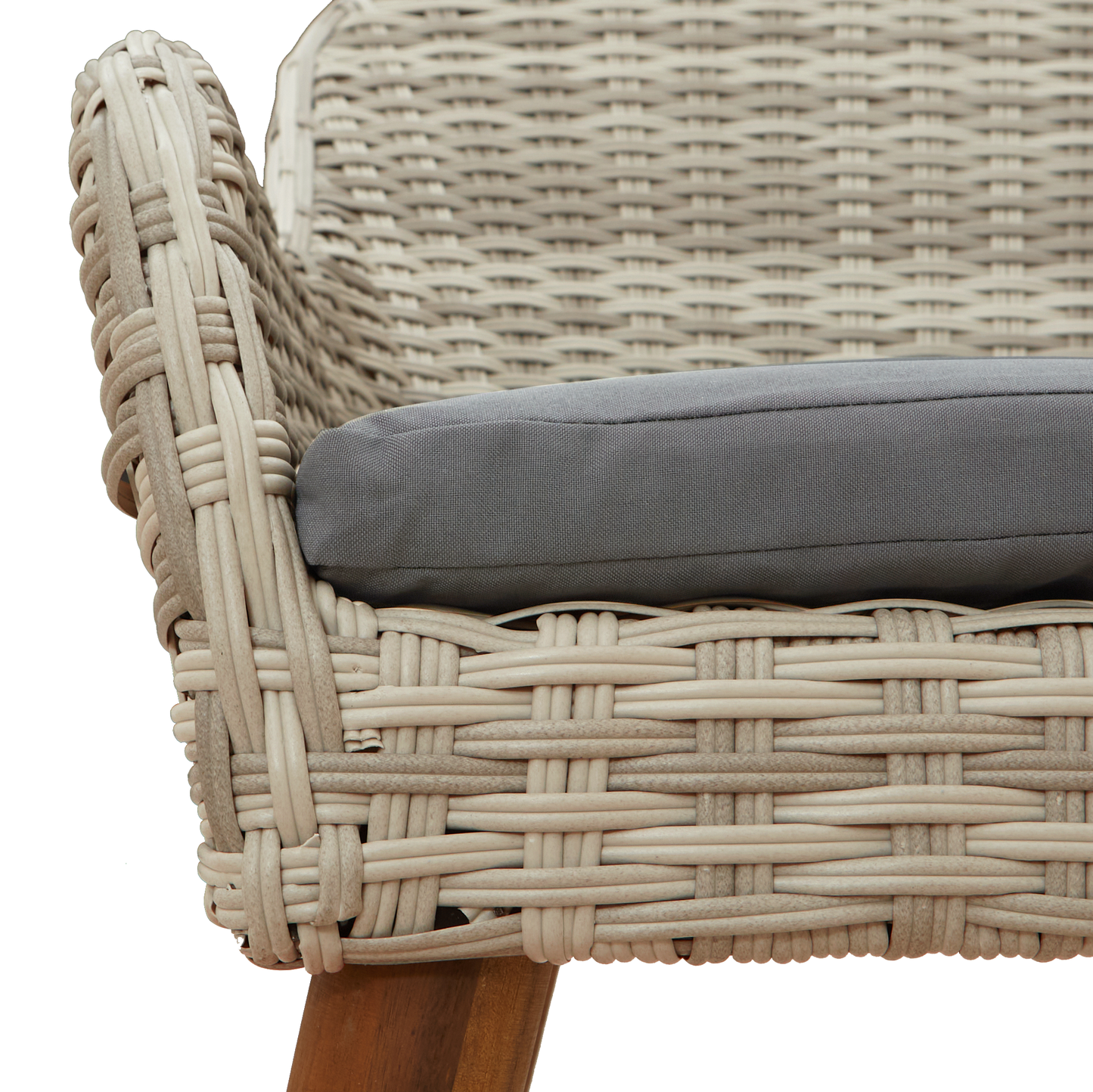 Spisestuesæt 3 Pcs Lys Grå og Sort 80 Cm X 80 Cm - billede 10