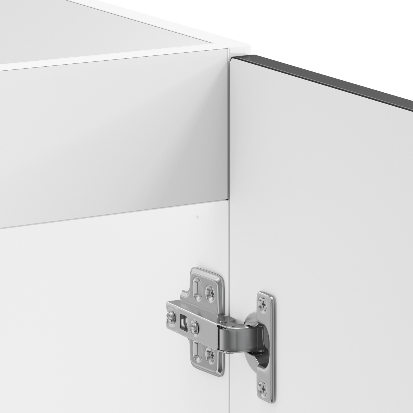 Køkkenskab Kalmar 2 Pcs Sort 80 X 46 X 81.5 Cm Konstrueret Træ - Billede 6