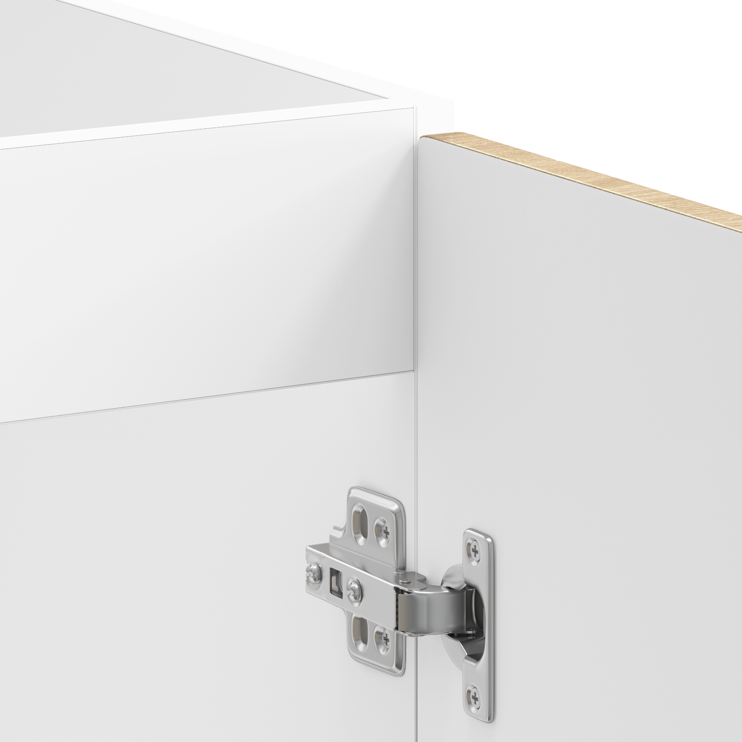 Vaskeskabsbase Med Dør Porto 2 Pcs Brun 80 X 46 X 84.5 Cm - Billede 6