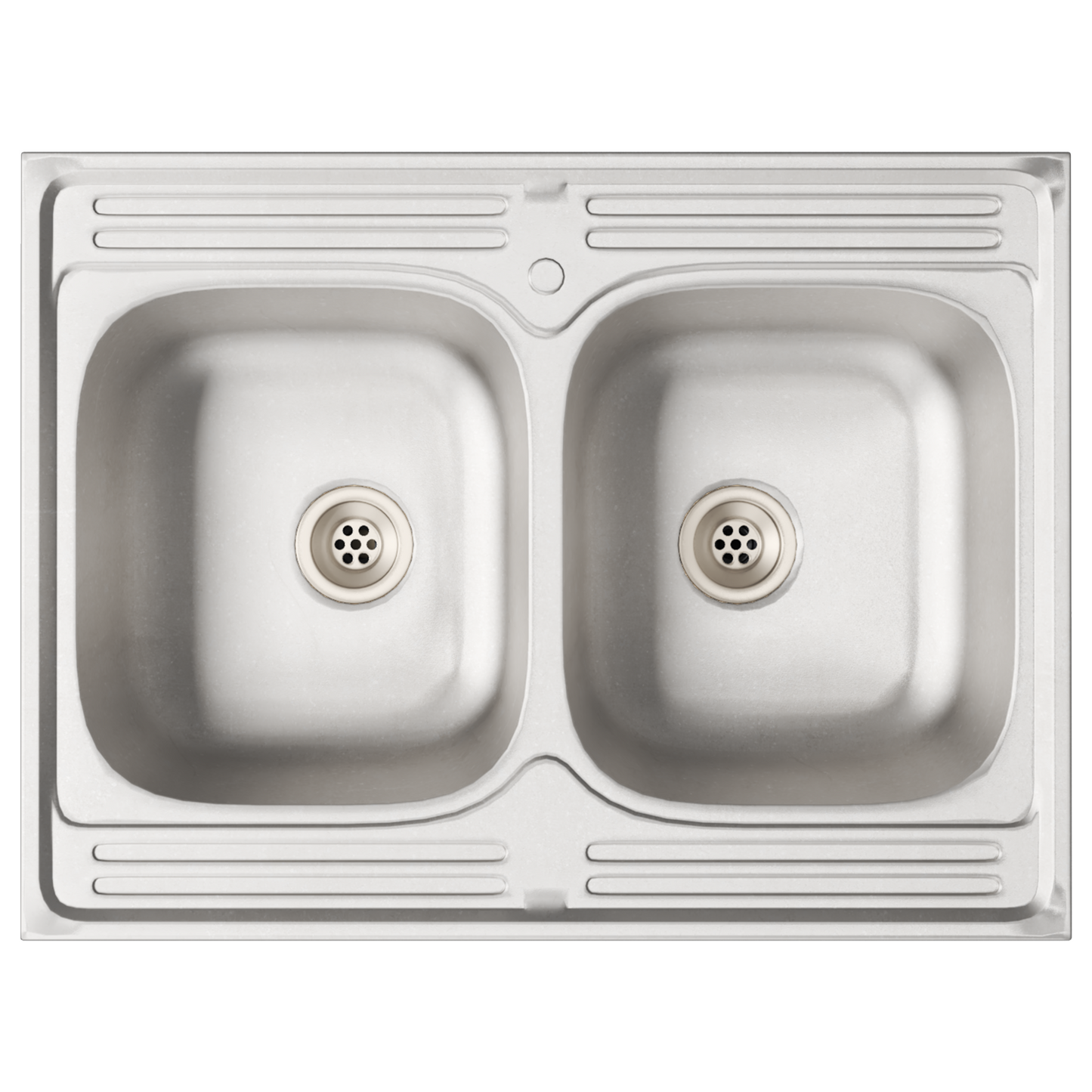 Vaskeskabsbase Med Dør Porto 2 Pcs Brun 80 X 46 X 84.5 Cm - Billede 8