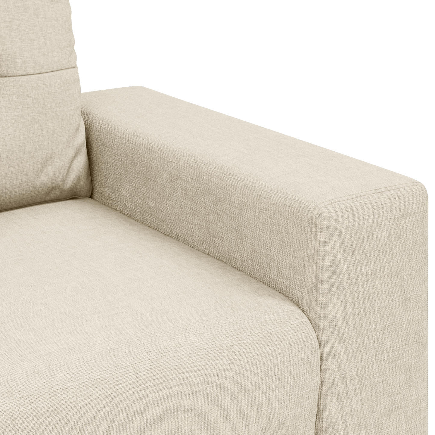 3-Delt Sofasæt Med Puder Linned