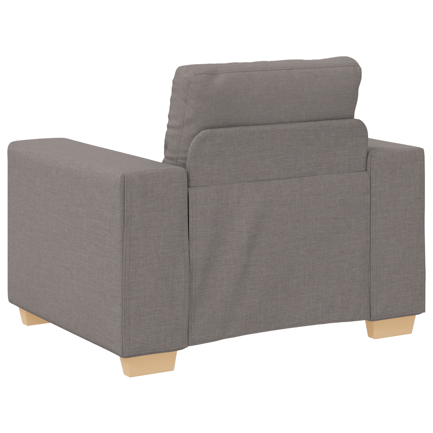 3-Delt Sofasæt Med Puder I Taupe Stof