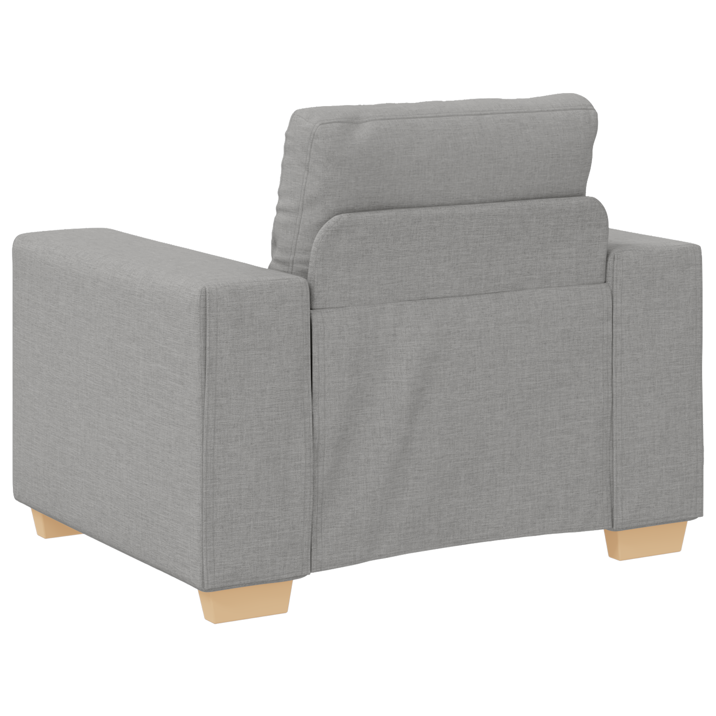 Sofa Sæt Med Pude Med Pude 3 Pcs Grå Stof - Billede 7