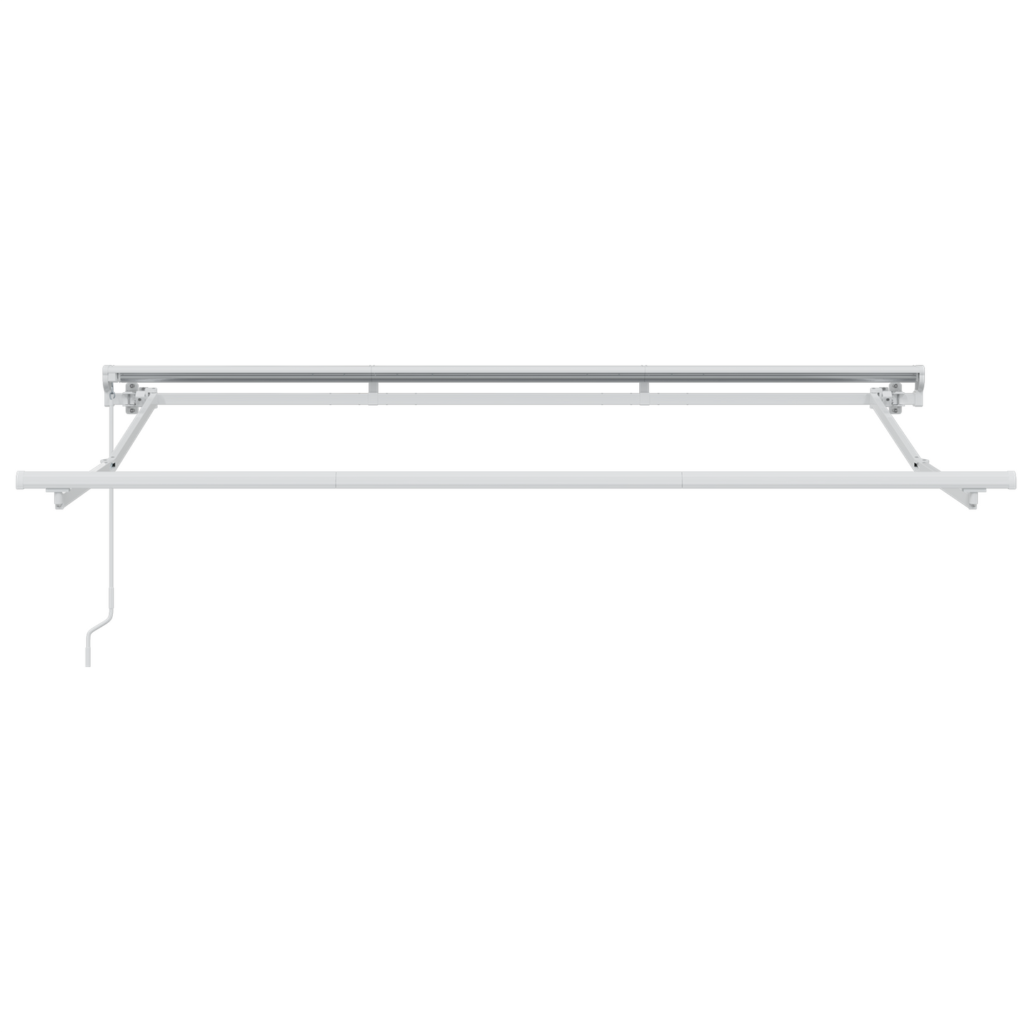 Utrækkelig Markise Creme 250x200 Cm - billede 7