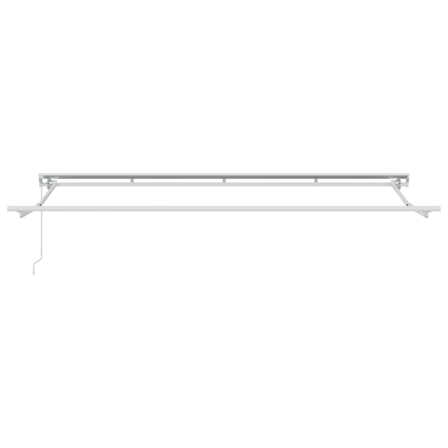 Utrækkelig Markise Blå og Hvid 350x200 Cm - billede 7