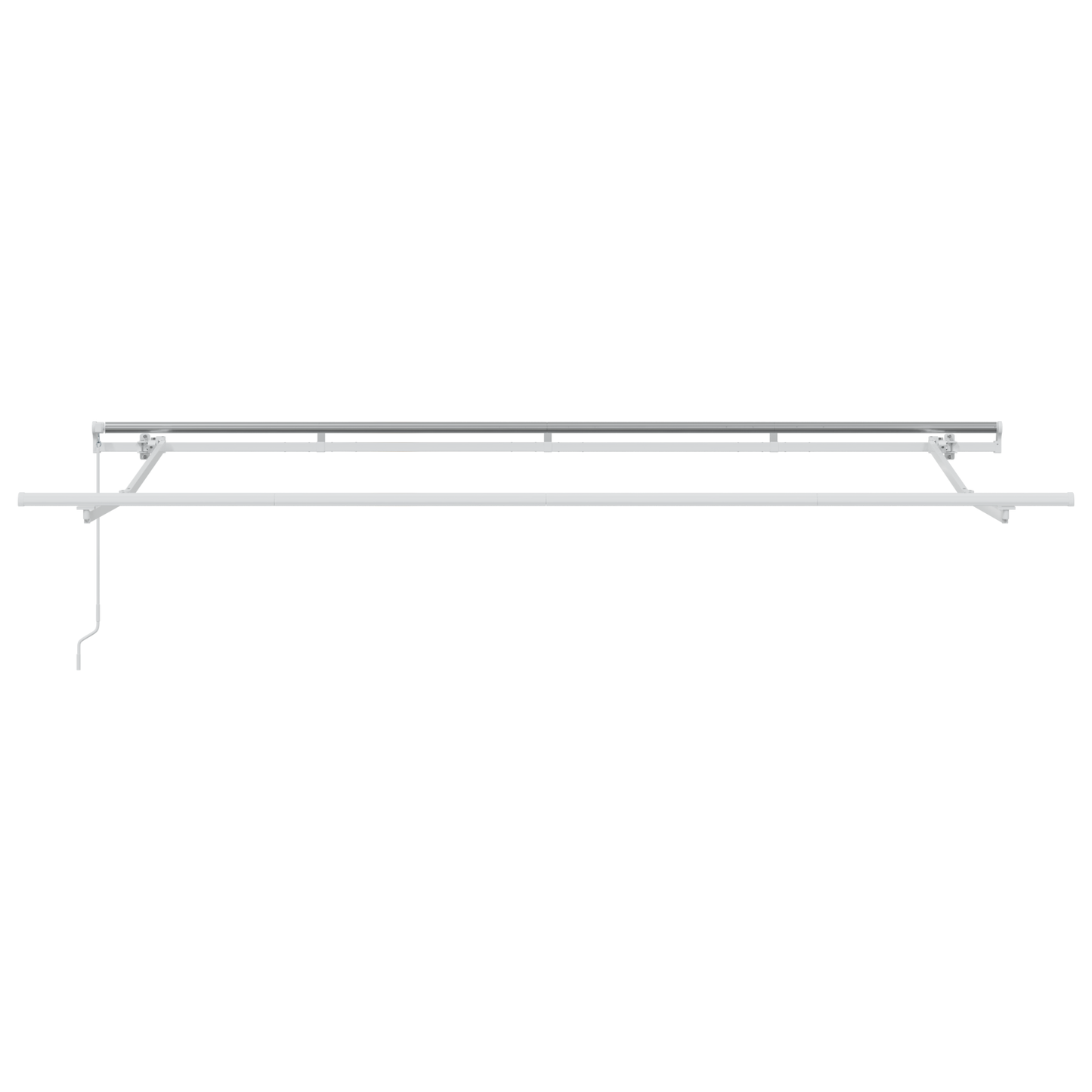 Markise med Blind Creme 350 X 200 X 120 Cm Stof, Metal - billede 7
