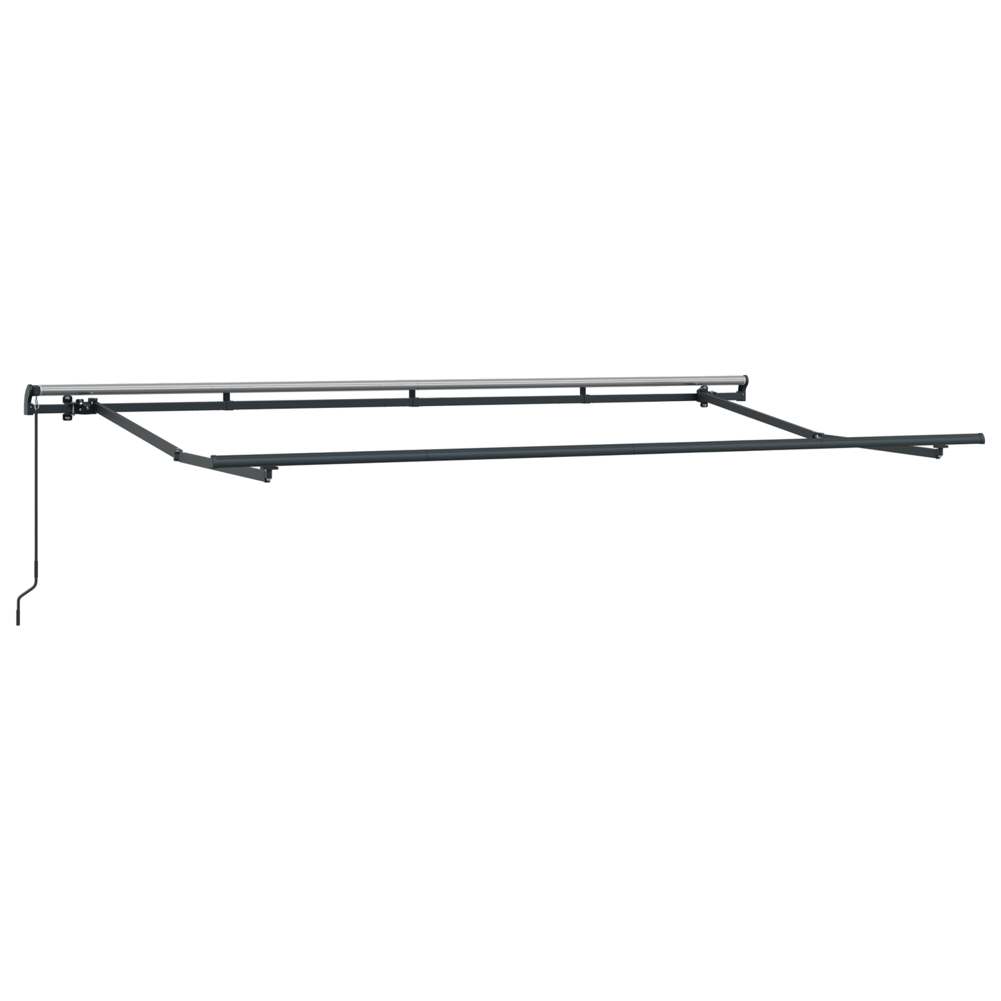 Markise med Blind Creme 350 X 200 X 120 Cm Stof, Metal - billede 5