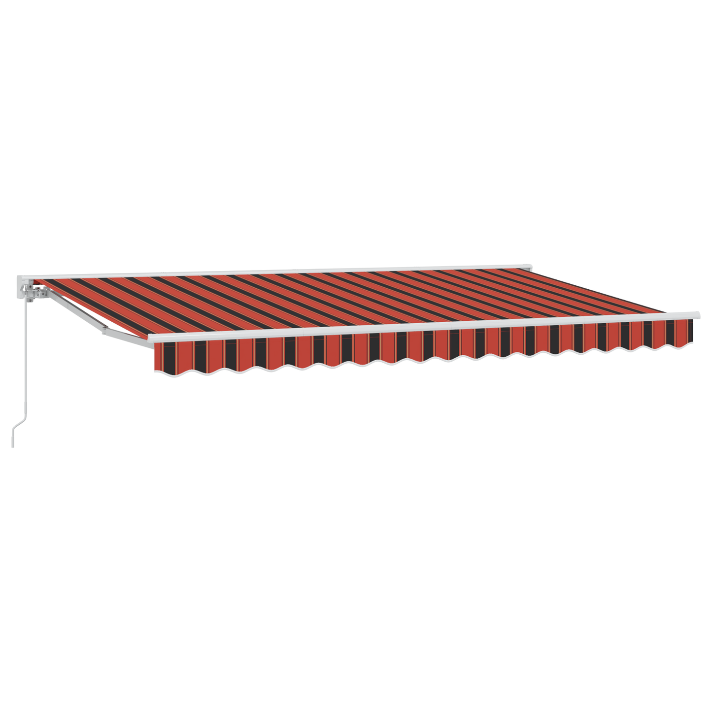 Utrækkelig Markise Marineblå 350x200 Cm Stof og Metal - billede 2