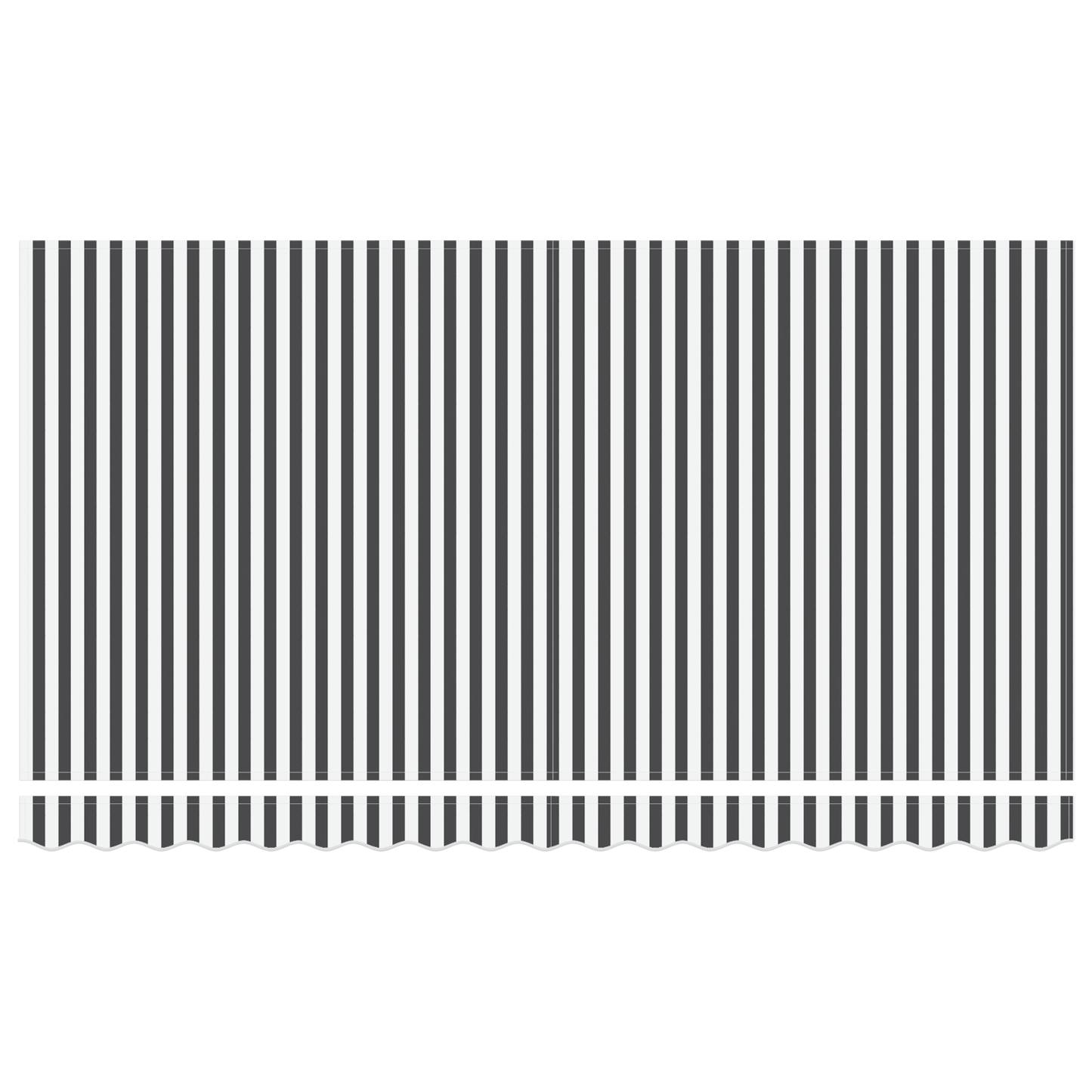 Utrækkelig Markise Anthracit og Hvid 400x200 Cm - billede 6