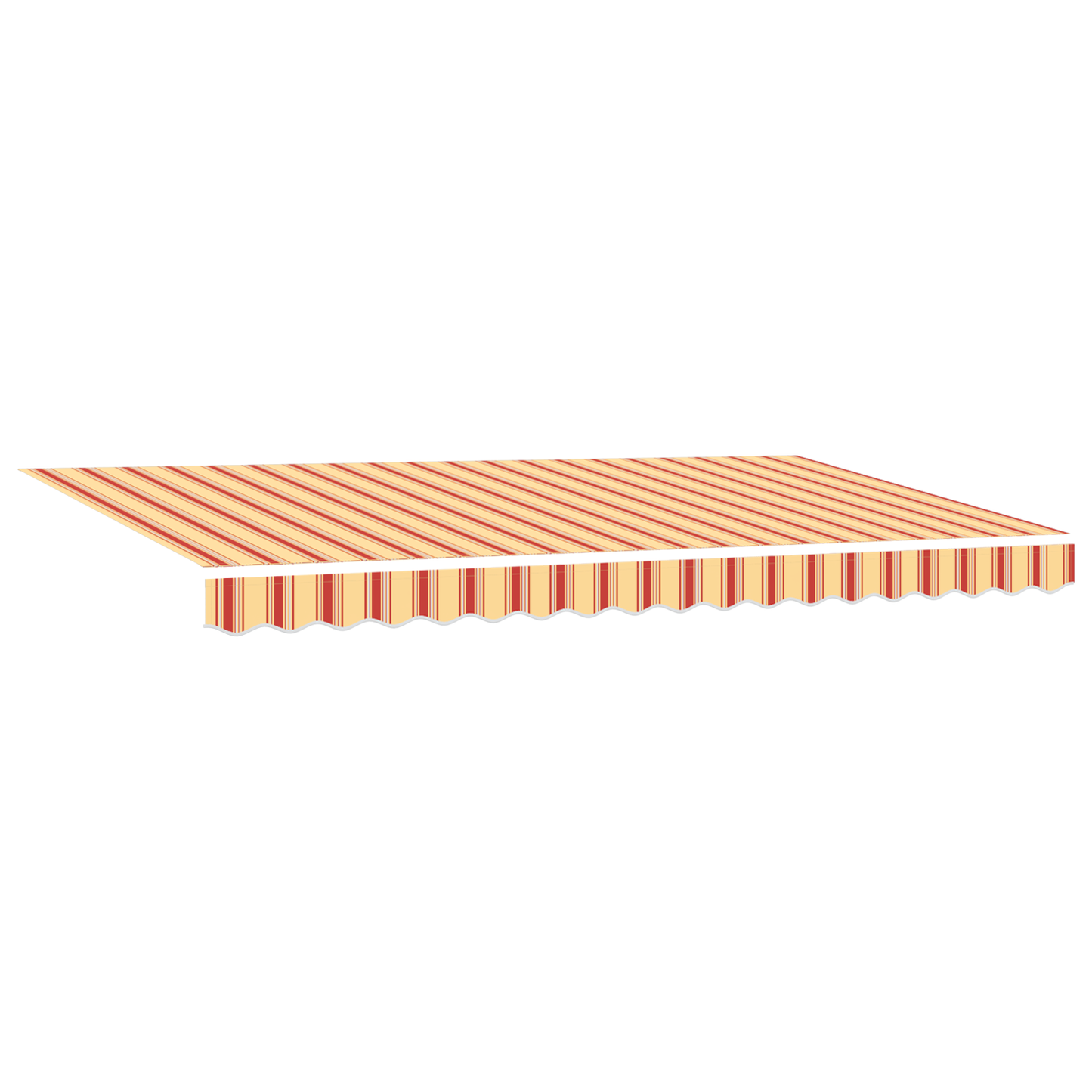 Utrækkelig Markise Marineblå 400x200 Cm Stof og Polyester - billede 4