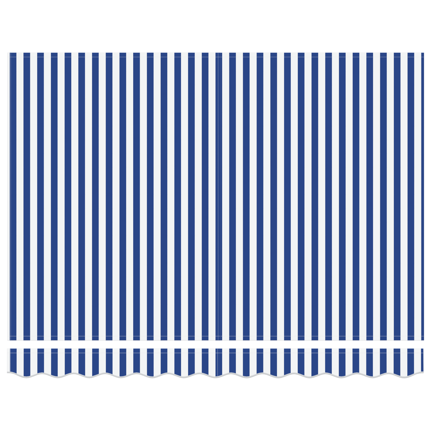 Automatisk Utrulbar Markise Blå og Hvid 300x250 Cm - billede 7