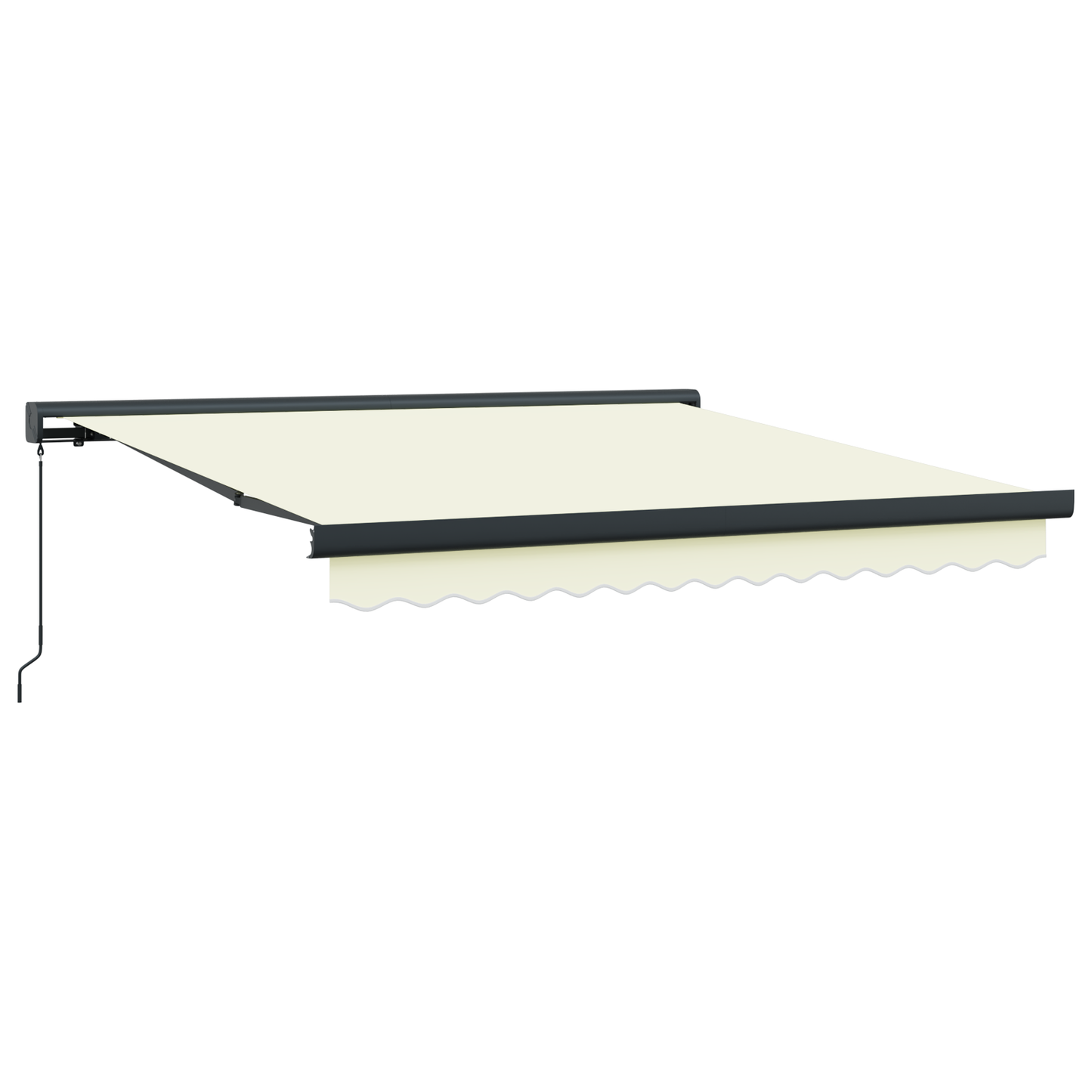 Manuel Udtækkelig Markise Creme 300x250 Cm - billede 2
