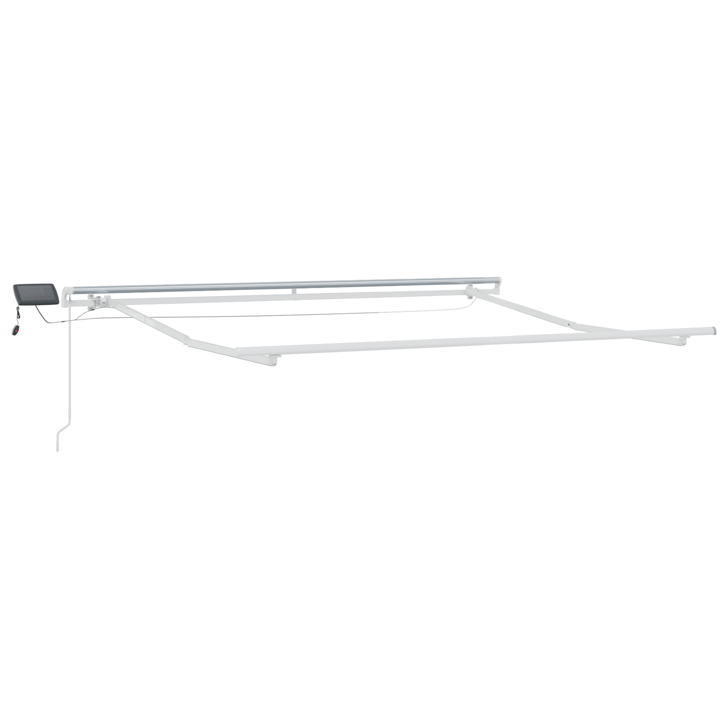 Utrækkelig Markise With Flerfarvet 300 X 250 Cm Stof - billede 3