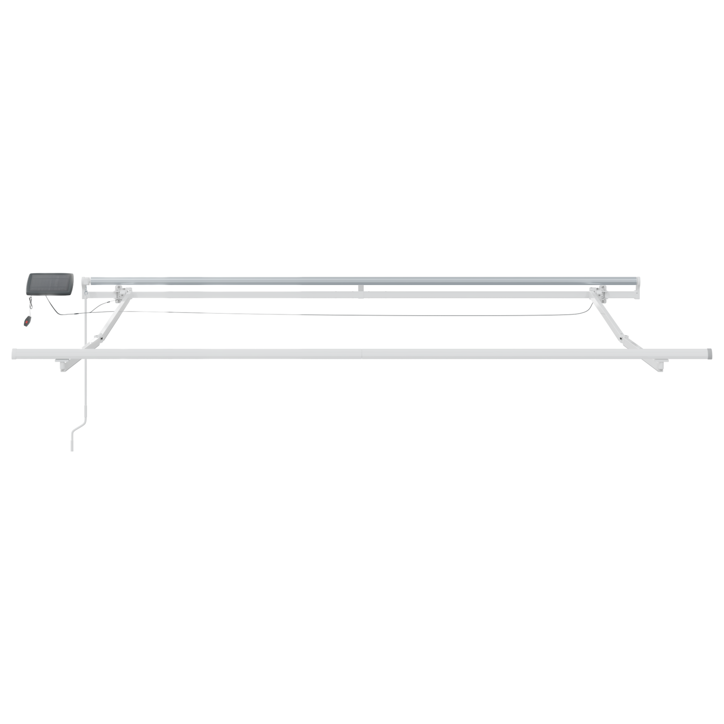 Utrækkelig Markise With Flerfarvet 300 X 250 Cm Stof - billede 6