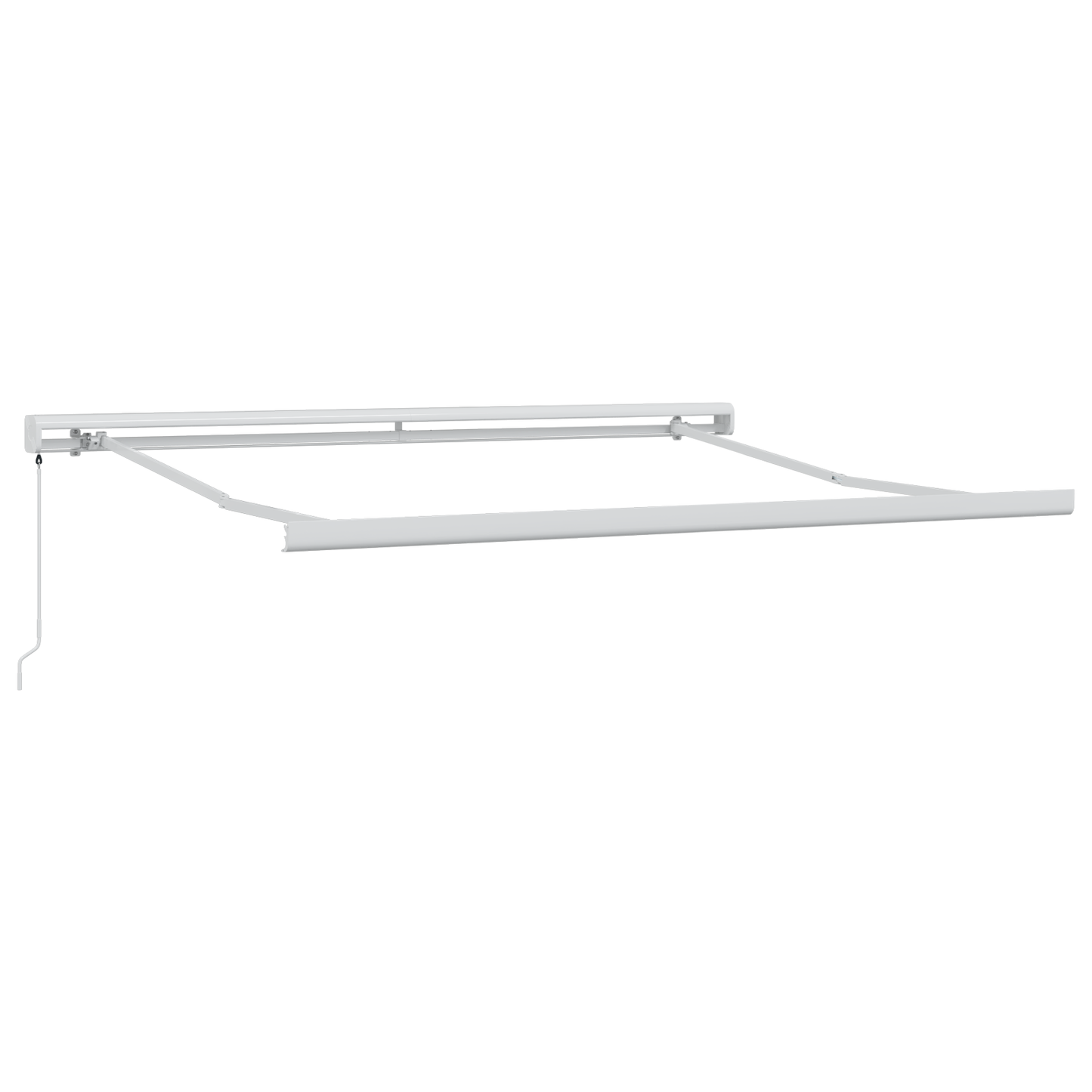 Manuel Sammenrullelig Markise Flerfarvet Stribe 300x250 Cm - billede 4