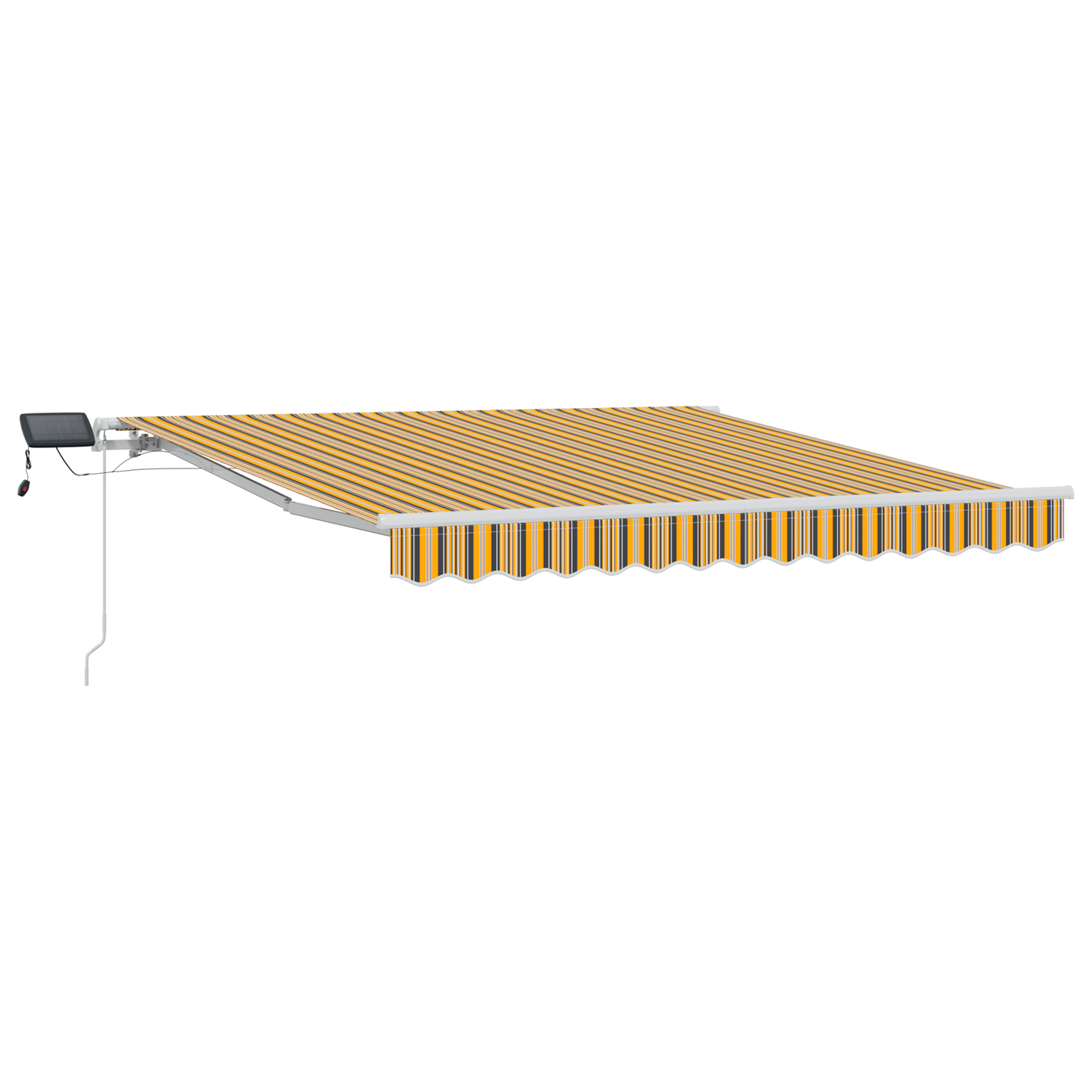 Utrækkelig Markise With Flerfarvet 300 X 250 Cm Stof - billede 2