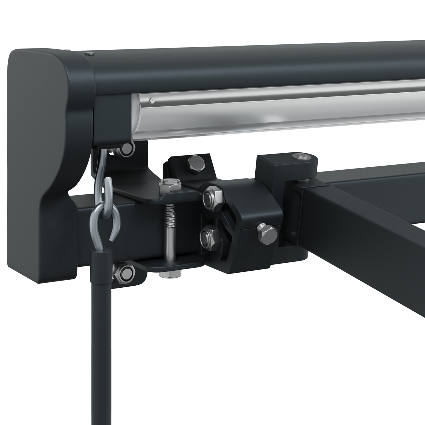 Manuel Udtækkelig Markise Blå og Hvid 350x250 Cm - billede 13