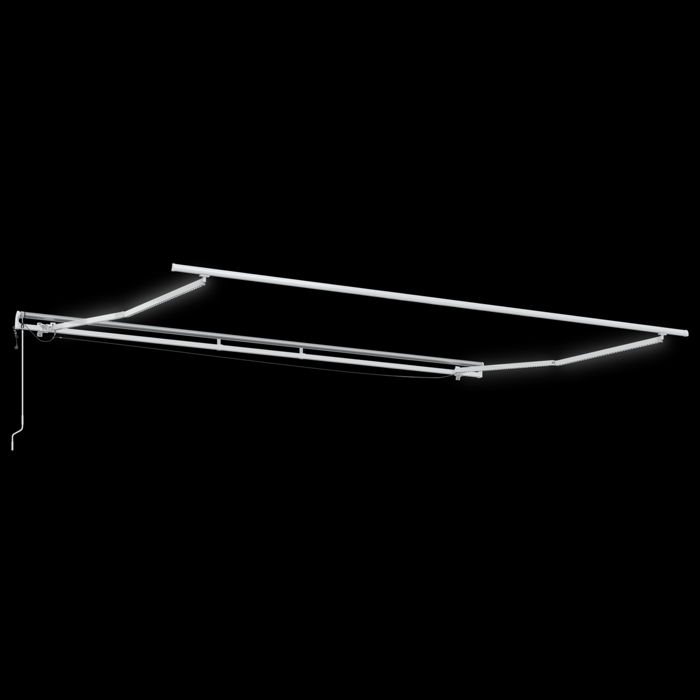 Automatisk Utrækkelig Markise i Antracit 350 X 250 Cm - billede 4
