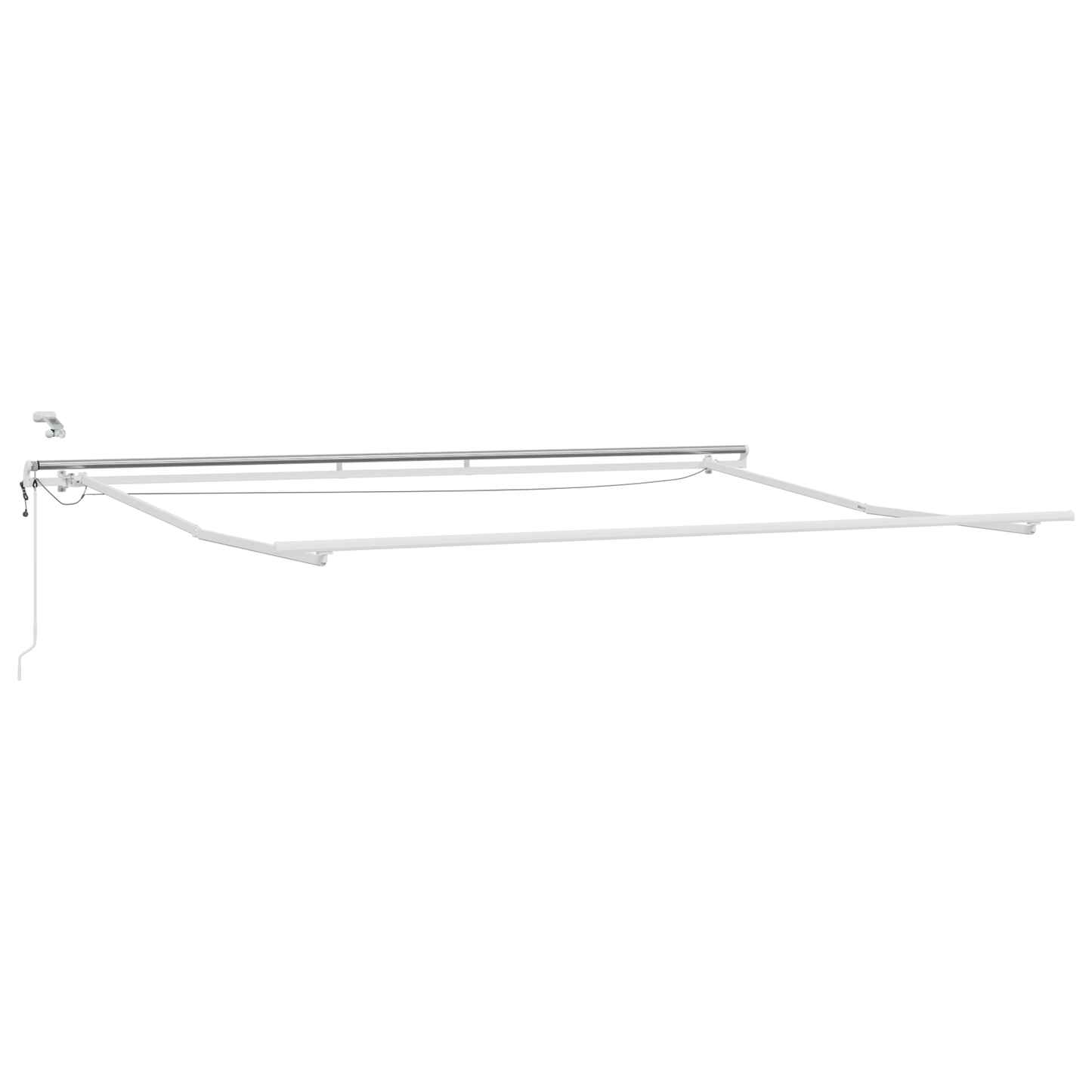Automatisk Utrækkelig Markise i Antracit 350 X 250 Cm - billede 5